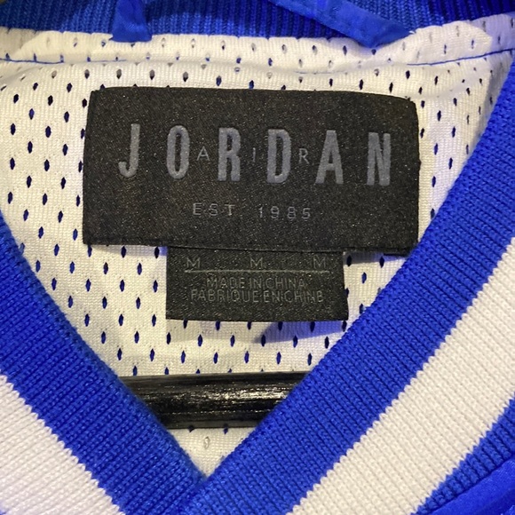 Air Jordan Satin Jacket "He Got Game" Shuttlesworth Blue AR1169-405 Size medium - Picture 4 of 7